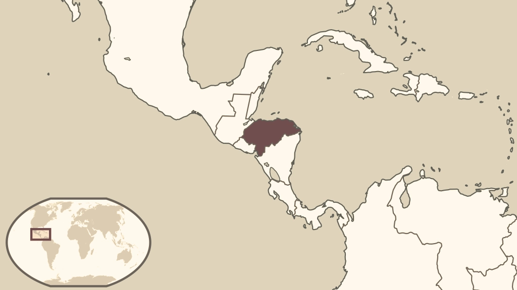 Honduras map